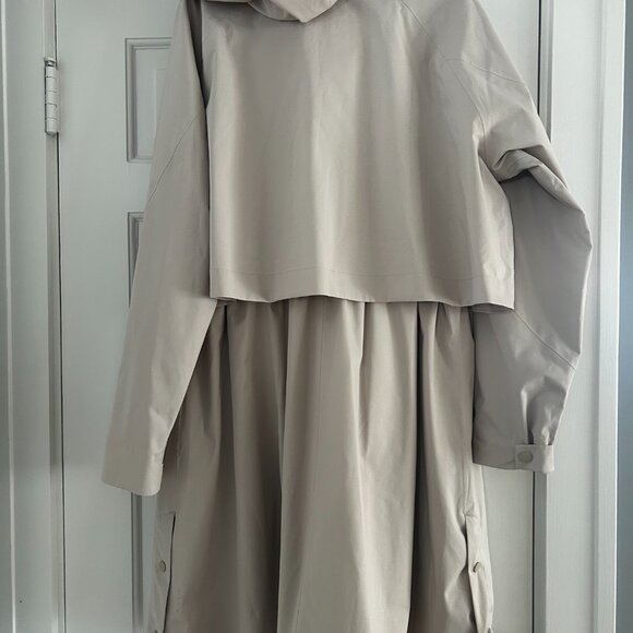 Athleta Rain Trench Coat - NWOT - Size XL - Picture 3 of 5